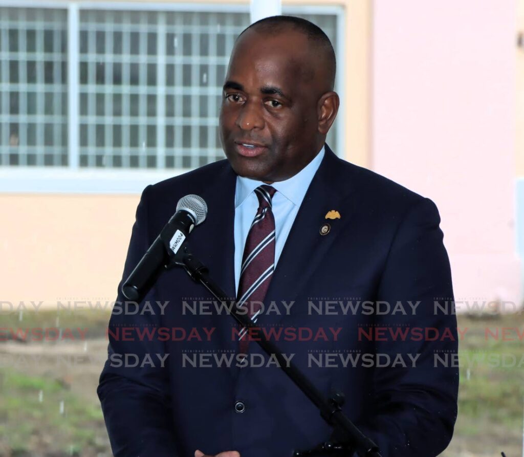 Caricom chairman Roosevelt Skerrit, the Prime Minister of Dominica. - 