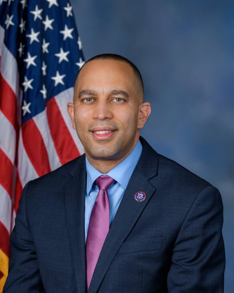 US House of Representatives' Democratic Leader Hakeem Jeffries - 