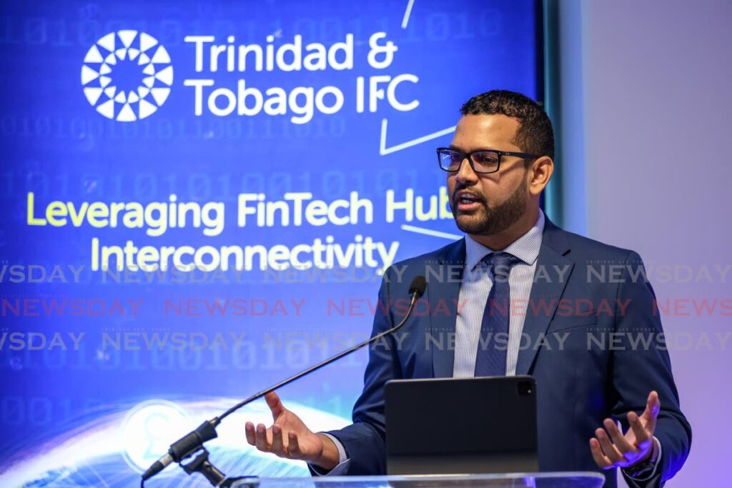 CEO TT International Financial Centre John Outridge at the One FinTech Avenue, International Waterfront Centre, Tower D, Wrightson Road, Port of Spain on July 5 - Jeff K Mayers