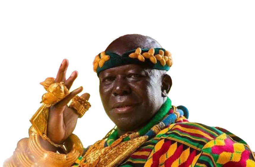 Otumfuo Osei Tutu II,  Asante King, Ghana.
(Photo courtesy Ministry of Trade and Industry) - 