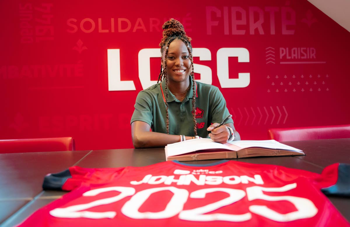 Trinidad's Kedie Johnson indications with French football club Lille OSC