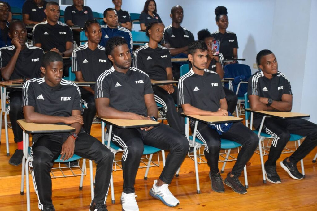 Moves to improve skill set: Local referees complete FIFA course - TT Newsday