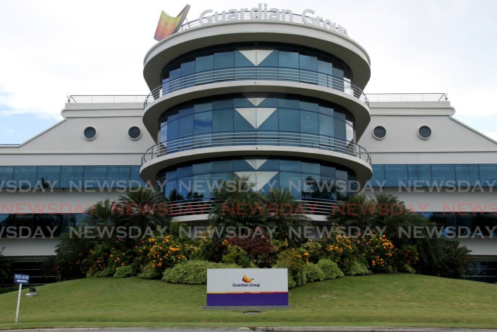 Guardian Group headquarters in Westmoorings. - File photo/Ayanna Kinsale 