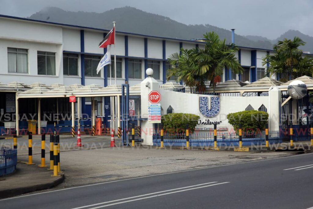 Unilever Caribbean Ltd compound, Mt. Hope.
(File photo) - SUREASH CHOLAI