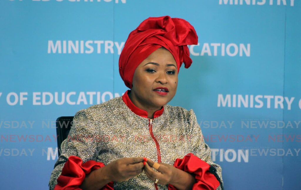 Education Minister Dr Nyan Gadsby-Dolly. - File photo by Roger Jacob