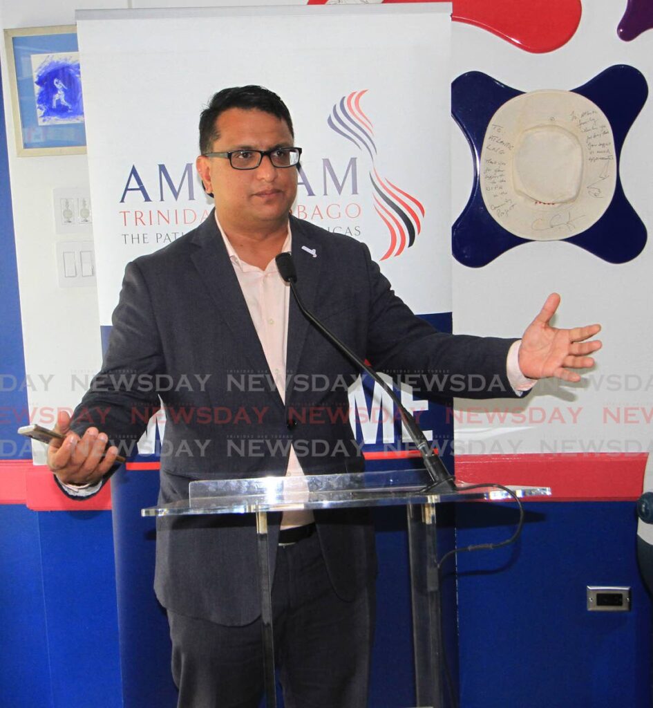 Amcham CEO Nirad Tewarie.
(File Photo) - Angelo Marcelle