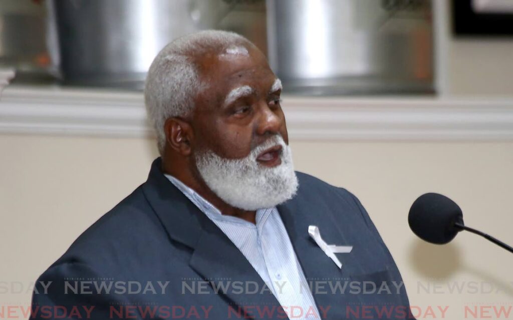 Estate Police Association president Deryck Richardson. - 