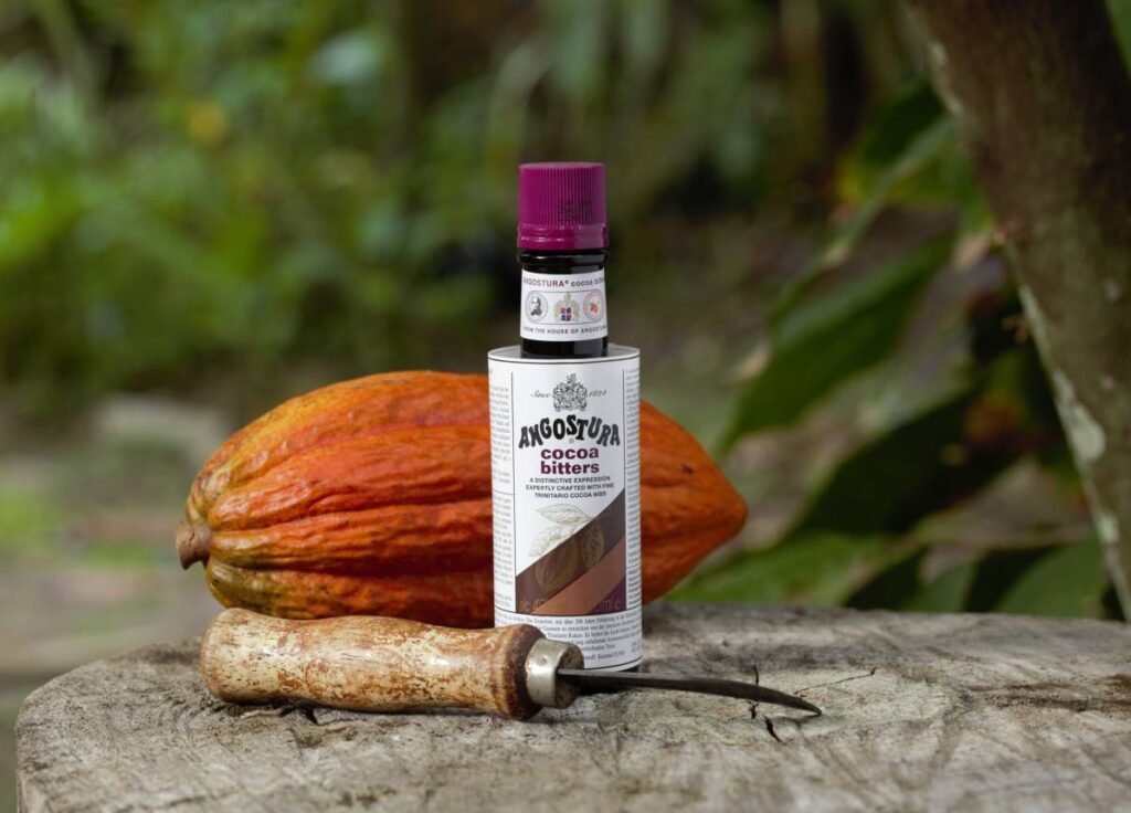 Angostura cocoa bitters. 
(Photo courtesy Angostura) - 