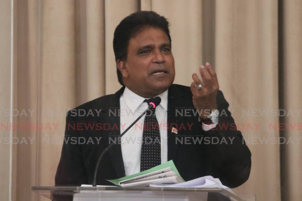 Oropouche East MP Dr Roodal Moonilal. - 