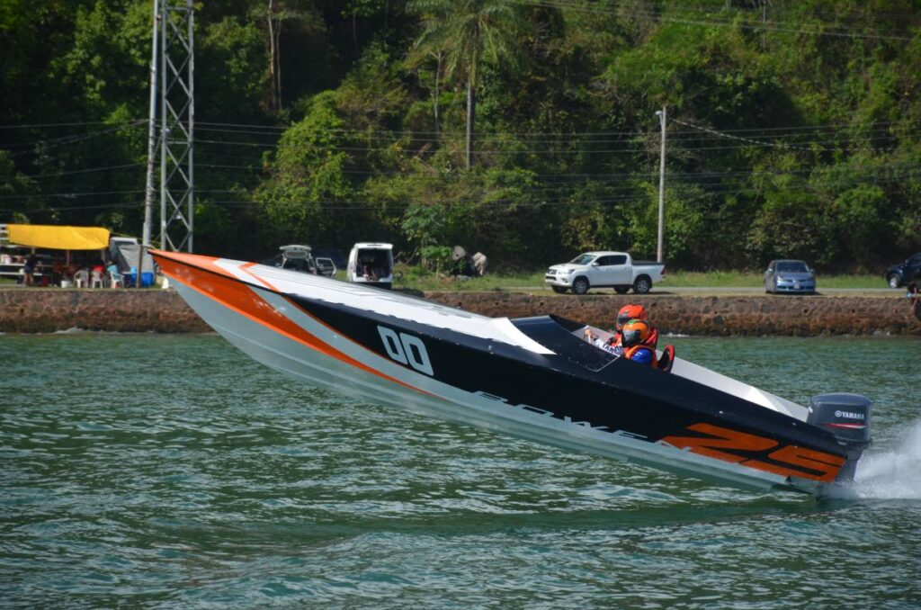 Arrow competes in the special class at regatta three in Chaguaramas. - Photo by Ronald Daniel