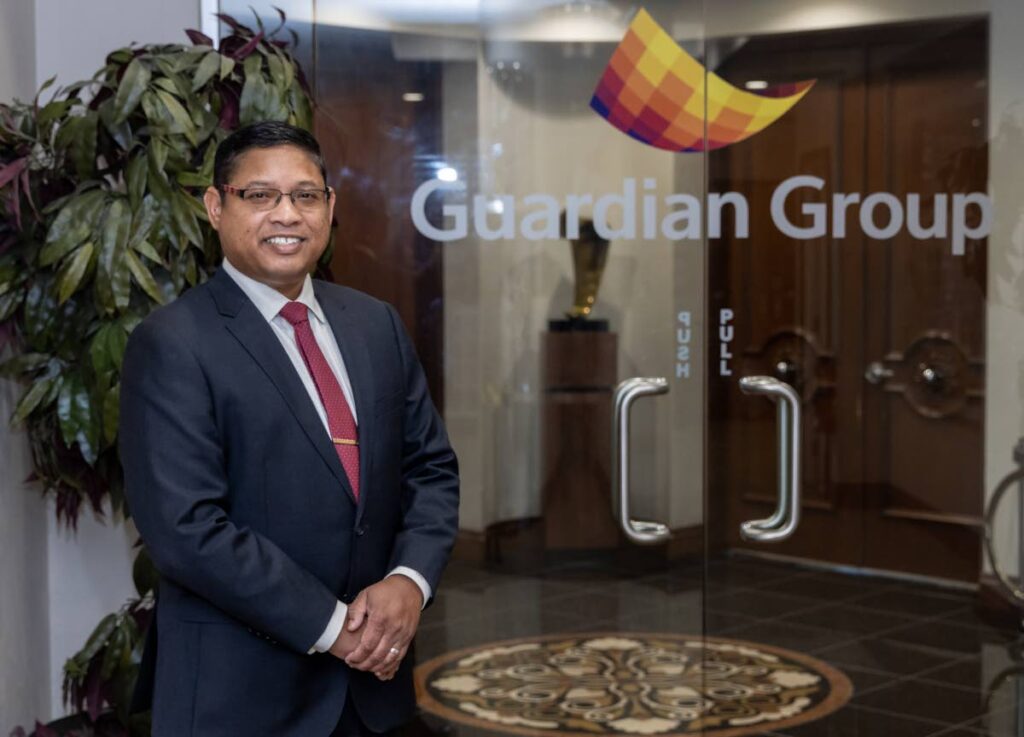 Guardian Holdings Ltd CEO Ian Chinapoo at the Guardian Group head office, Westmoorings on May 12 - Jeff Mayers