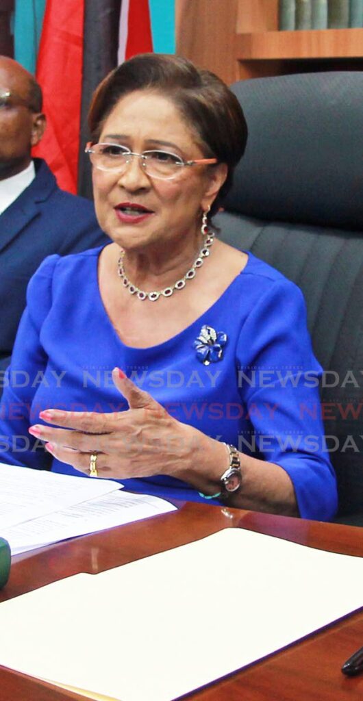 Opposition Leader Kamla Persad-Bissessar - Photo by Lincoln Holder