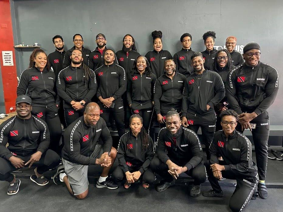 Trinidad and Tobago's powerlifting team ready for the North American Championship. Photo courtesy Facebook - 