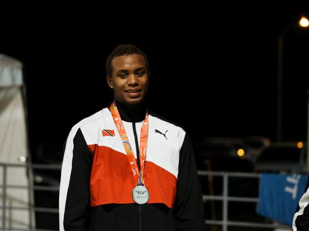 TT swimmer Zarek Wilson won gold in the men's 100m butterfly during the 2023 Commonwealth Youth Games, on Tuesday, at the National Aquartic Centre, Couva.  - Ministry of Sport and Community Development