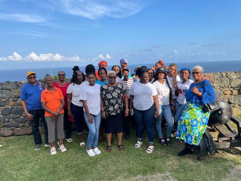 Waves Foundation commemorated Senior Citizens Day with a week of activities throughout the island. one of the stops on the island tour included Fort King George.  - 