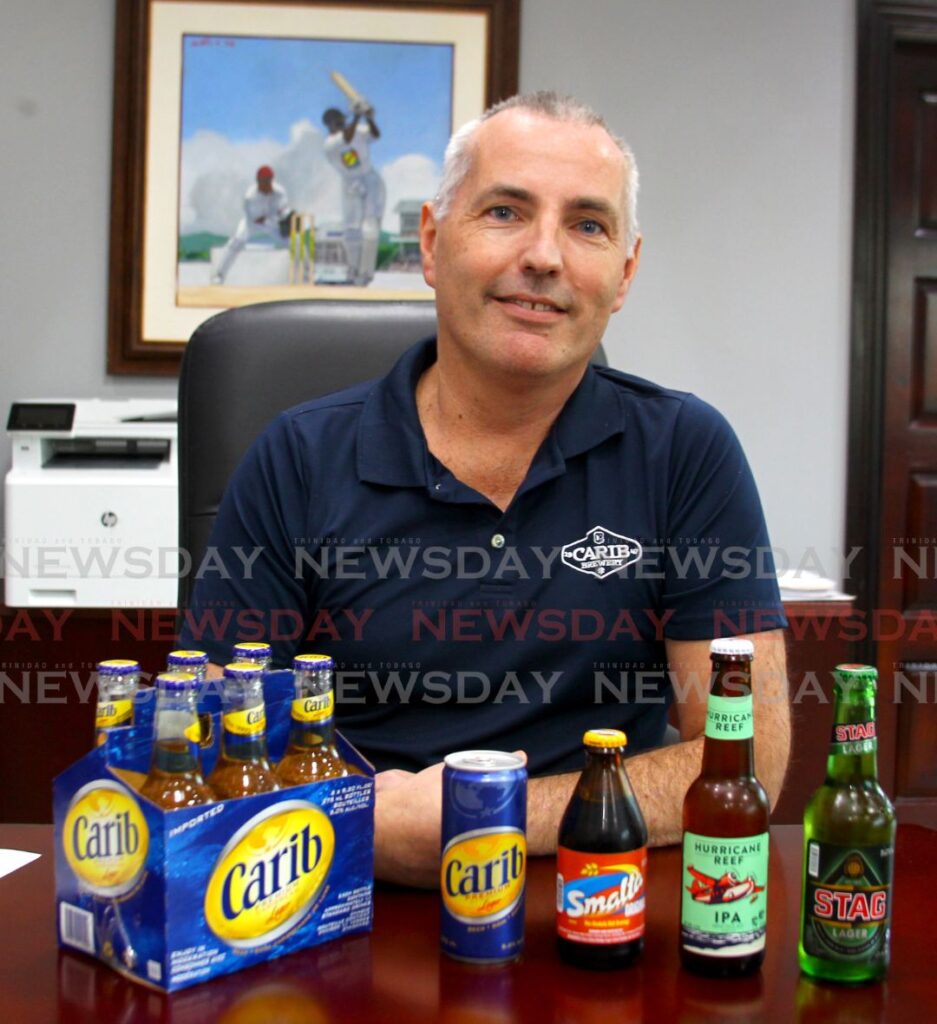 Peter Hall, Beverages Sector Head at Ansa McAl group of companies. - Photo by Roger Jacob