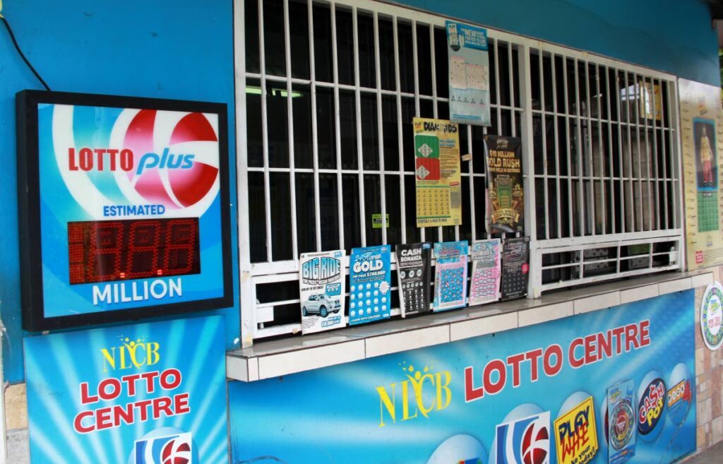 A NLCB Lotto booth  - ROGER JACOB