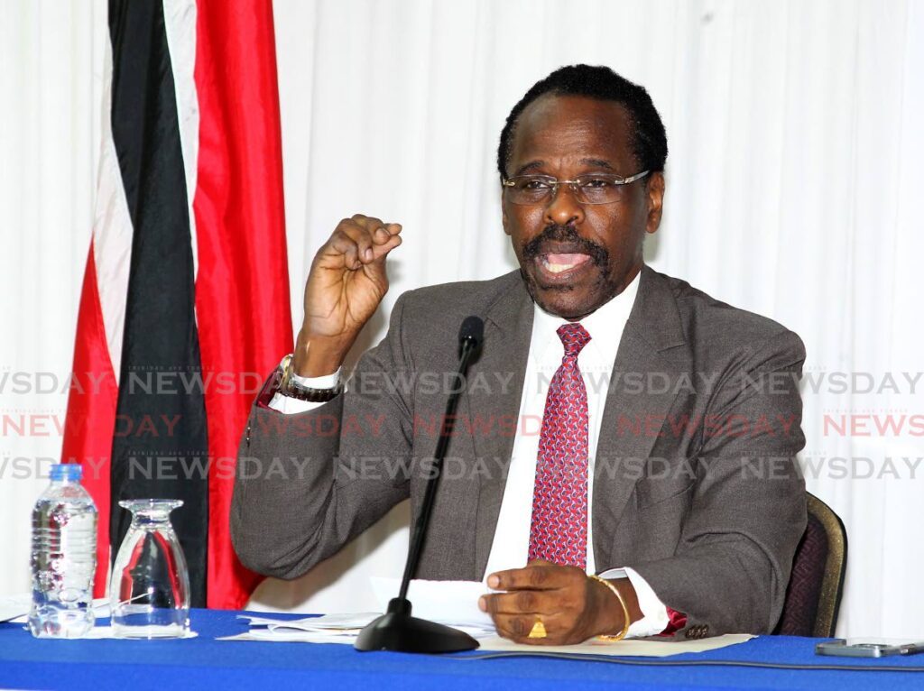 Minister of National Security Fitzgerald Hinds - 