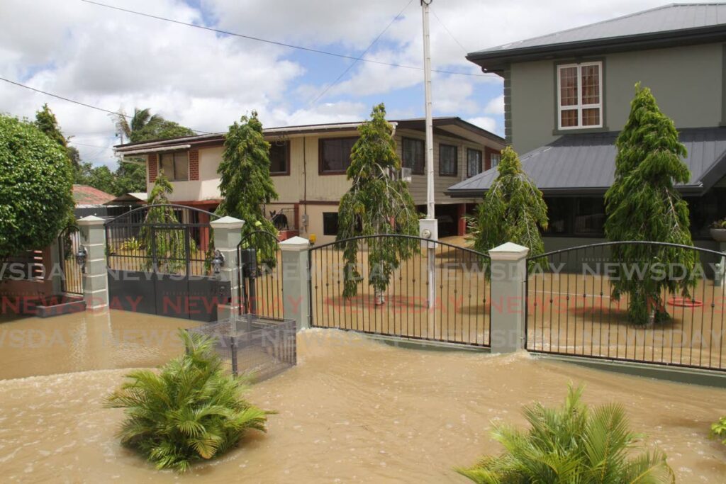 One of many homes in Woodland that were flooded in June when Oropouche river burst it's banks.
File Photo - ANGELO MARCELLE