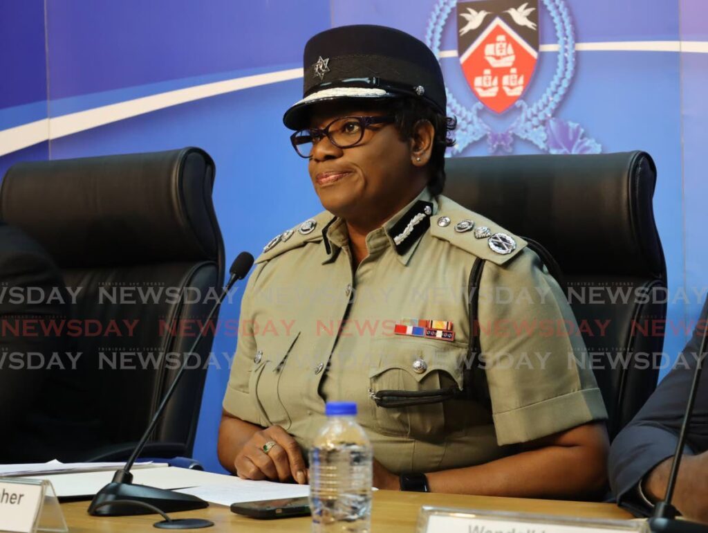 Commissioner of Police Erla Harewood-Christopher - ROGER JACOB