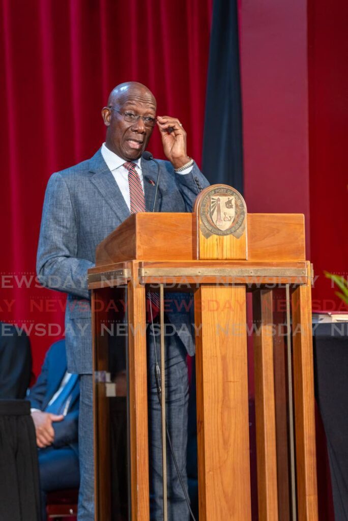 Prime Minister Dr Rowley - Jeff K. Mayers