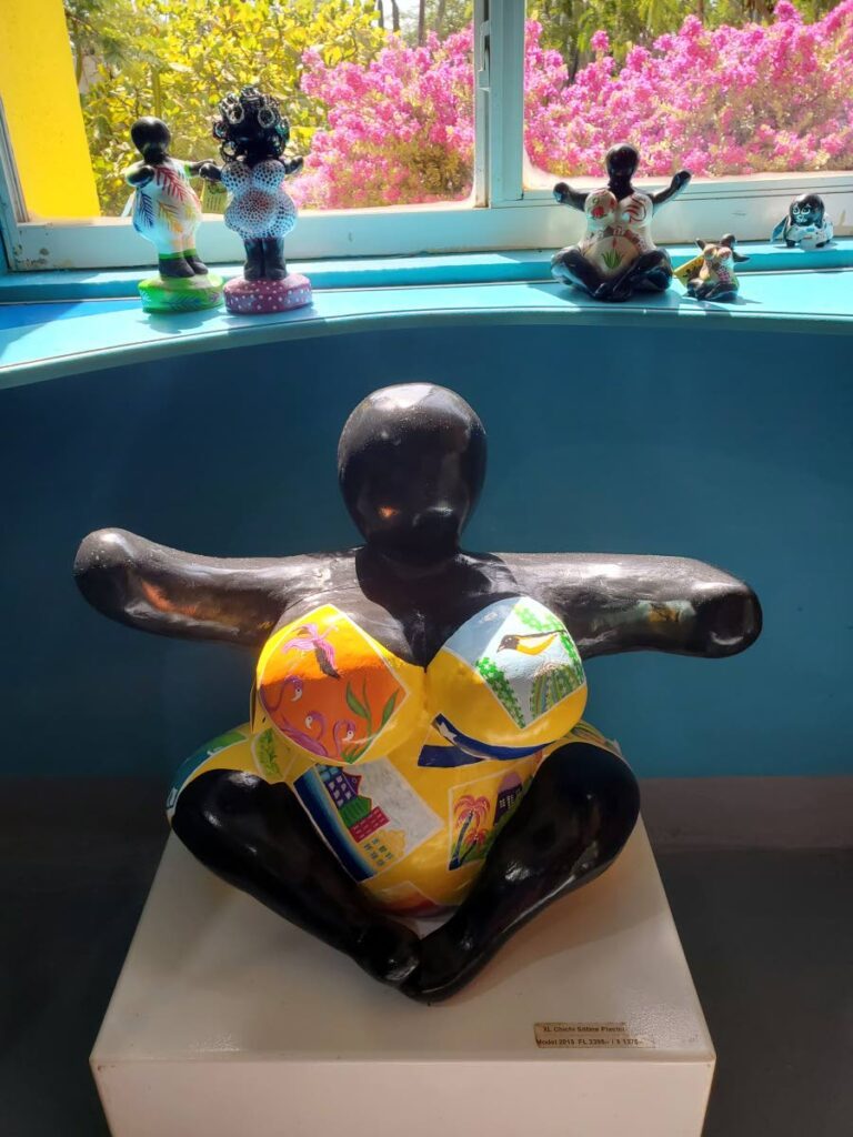 Chichis displayed at Chichi Curacao, Willemstad, Curacao. Chichis represent the eldest sister in a family who takes care of her siblings and the household at times.