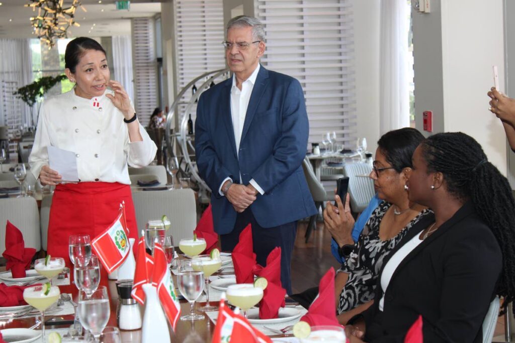 Peruvian chef Maria Rosa Vásquez will present  traditional dishes at this week's  food festival  at the Hyatt Regency, Port of Spain. - Grevic Alvarado