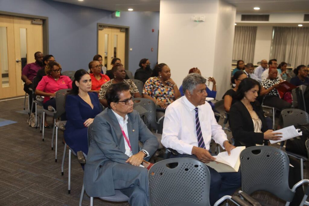 Stakeholders during discussions at the Health and Menopause Consultation hosted by the Ministry of Health at the Ministry of Health offices on September 12 - Ministry of Health