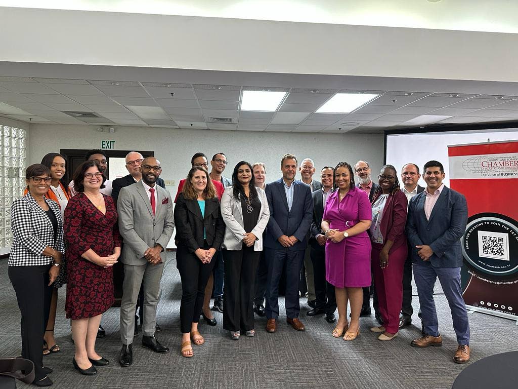 TT Chamber met with the IDB team to discuss trade and investment opportunities. Photo courtesy TT Chamber - 