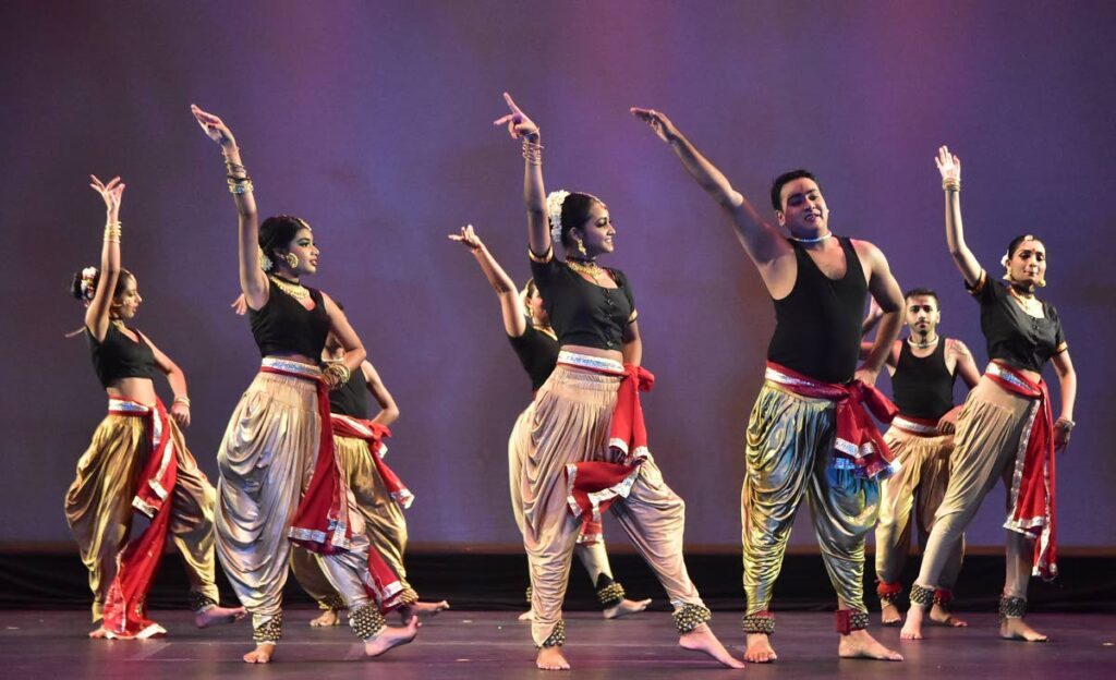 Dancers perform at Jagran, a night of Indian dance staged by Dr Sat Balkaransingh and the Kathak Kala Sagram. Photo courtesy Kathak Kala Sagram - 