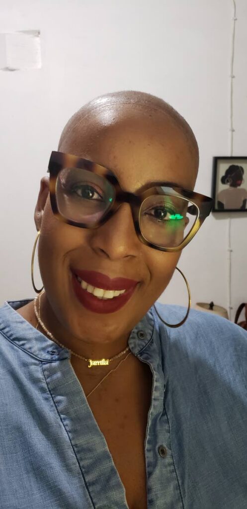 Brand marketing strategist Jamila Bannister was diagnosed with inflammatory breast cancer  in May. - 