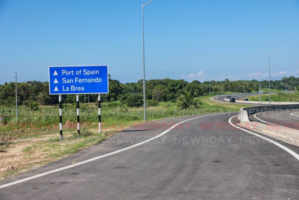 The Point Fortin highway. - File photo by Jeff K. Mayers 