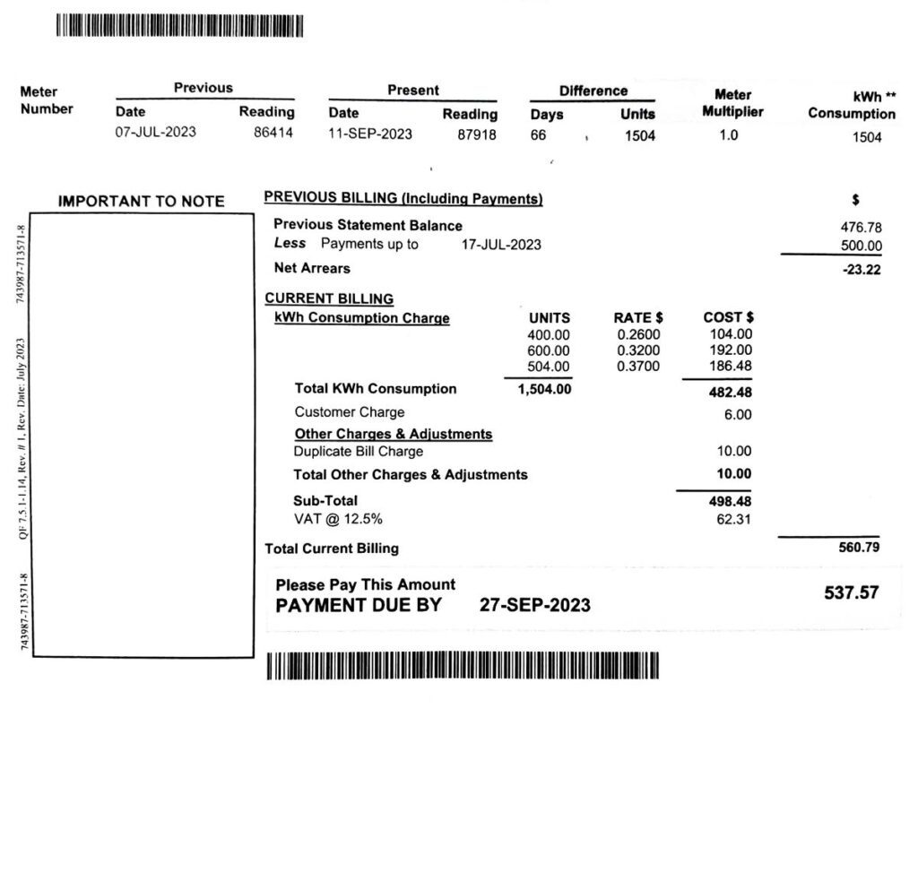 Regulated Industries Commission Proposes Electricity Rate Hikes PRICE   23203756 1024x983 