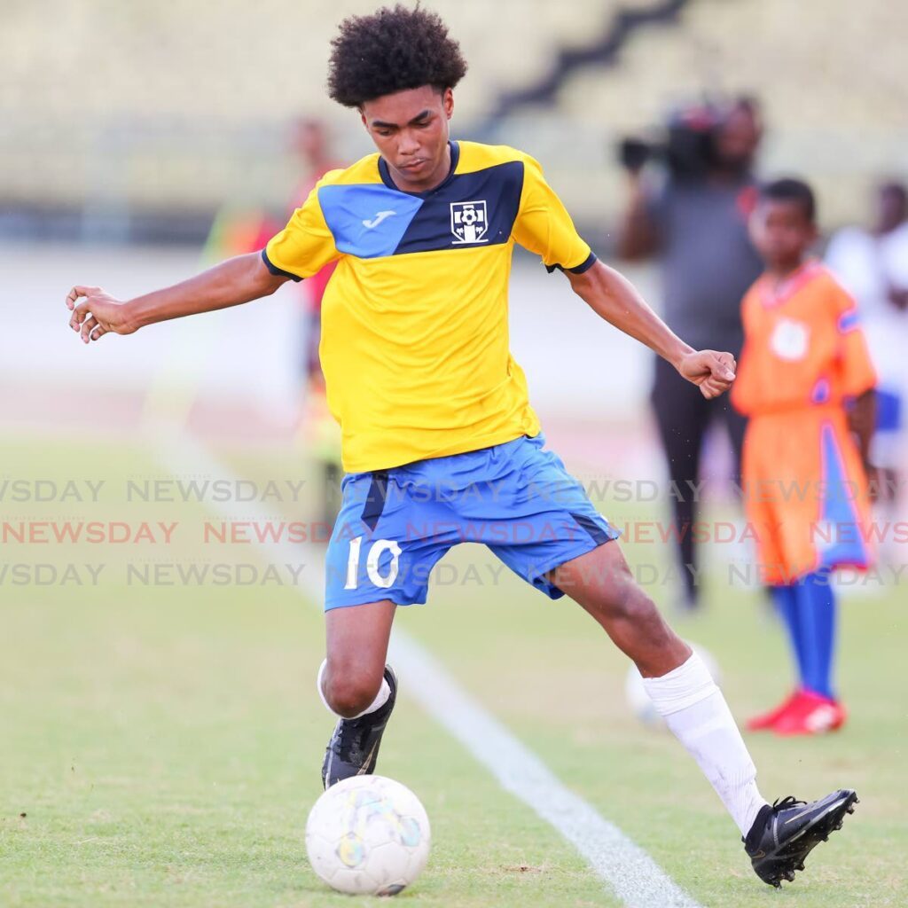 Trinity College East's Khaleem Prince in action during Intercol last year.  - Daniel Prentice
