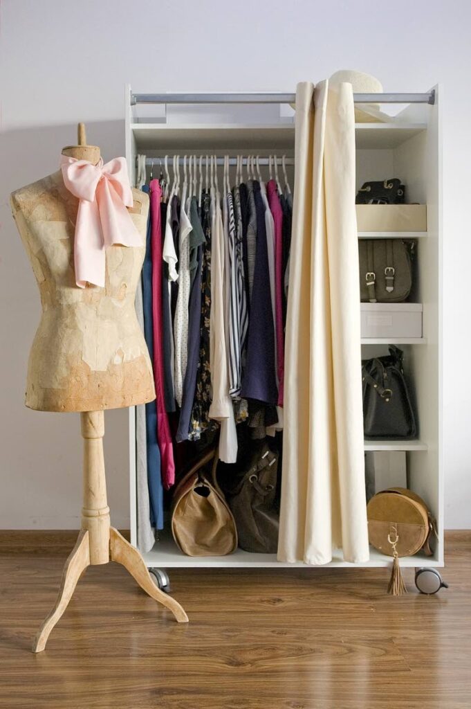 Your wardrobe audit will help keep you organised when getting ready to go out.
Phot courtesy AFETT - 