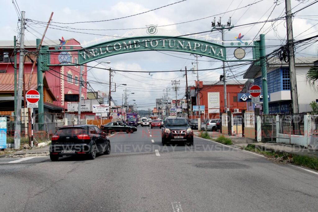 The welcome arch along the Eastern Main Road in Tunapuna.  - AYANNA KINSALE