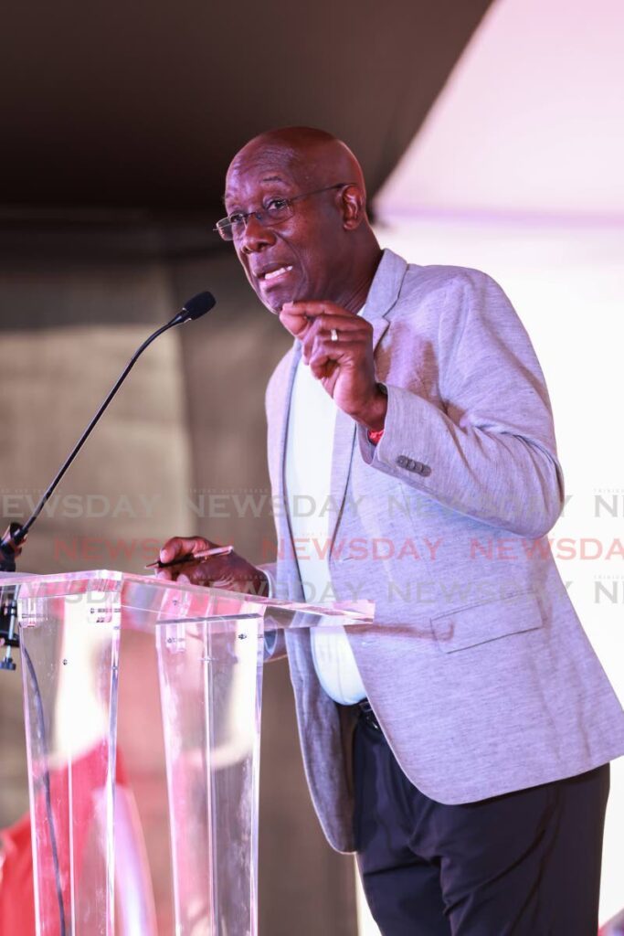 Prime Minister Dr Rowley - Jeff K. Mayers 