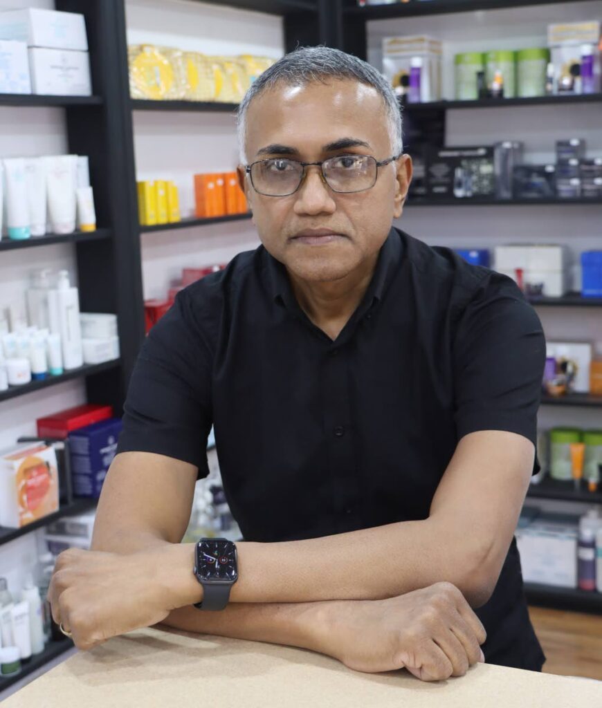 The Face and Body Clinic owner Steven Bhagwandass.  - Angelo Marcelle