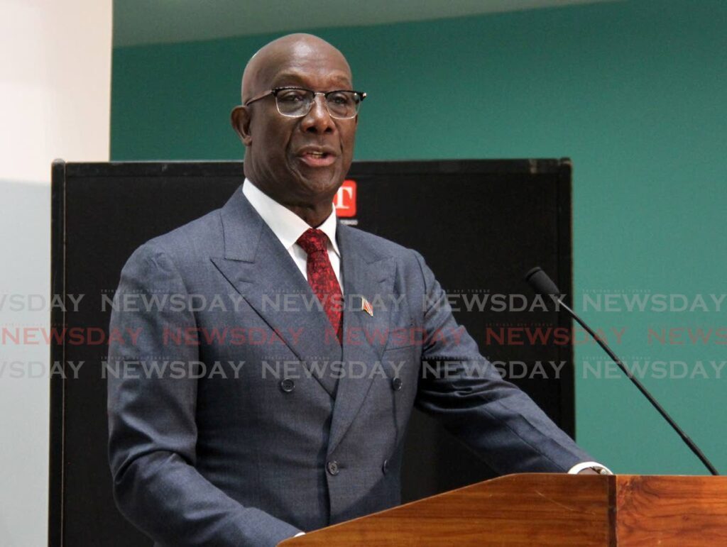 Prime Minister Dr Rowley - Ayanna Kinsale