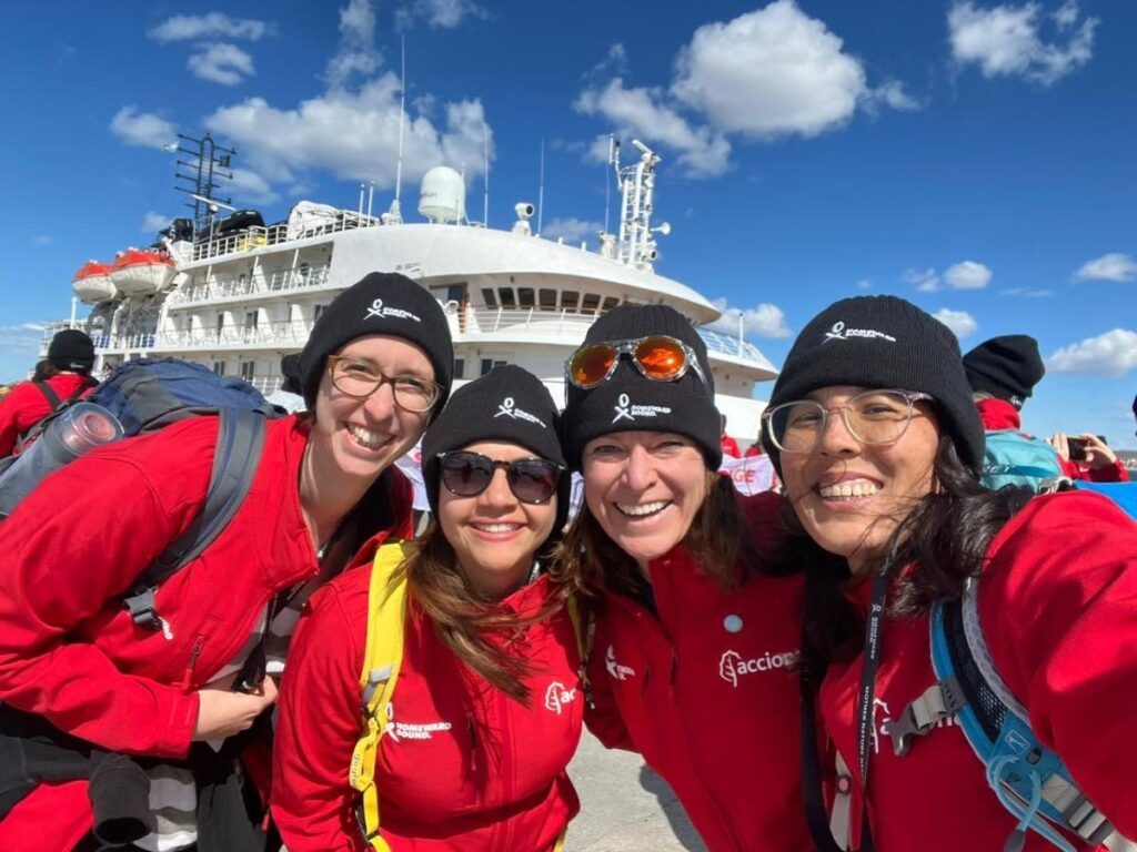 Anjani Ganase joins women from around the world on a voyage of discovery and leadership. - 