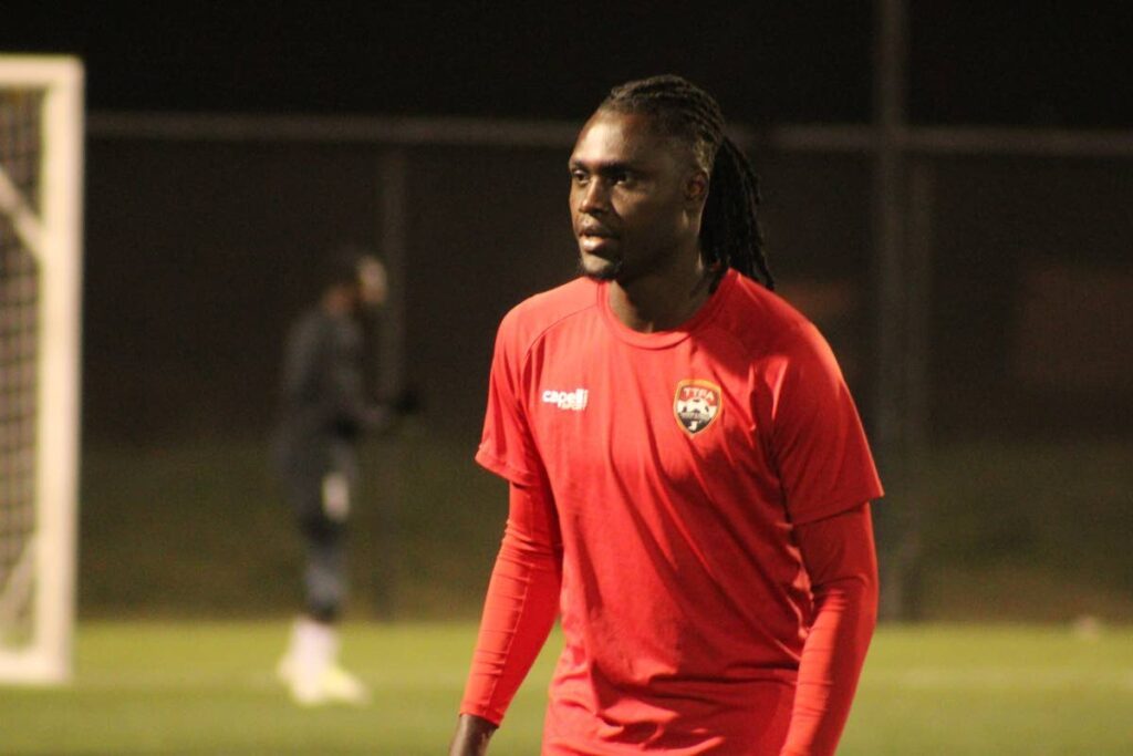 Trinidad and Tobago captain Aubrey David. - TTFA Media