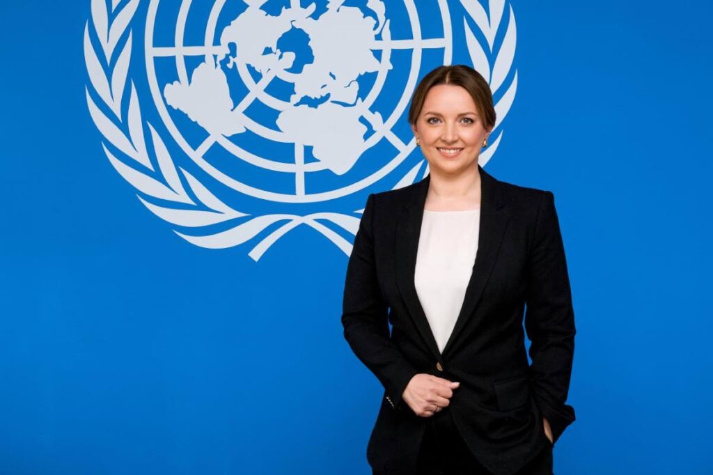 UN resident co-ordinator Joanna Kazana.
Photo courtesy UN TT - 