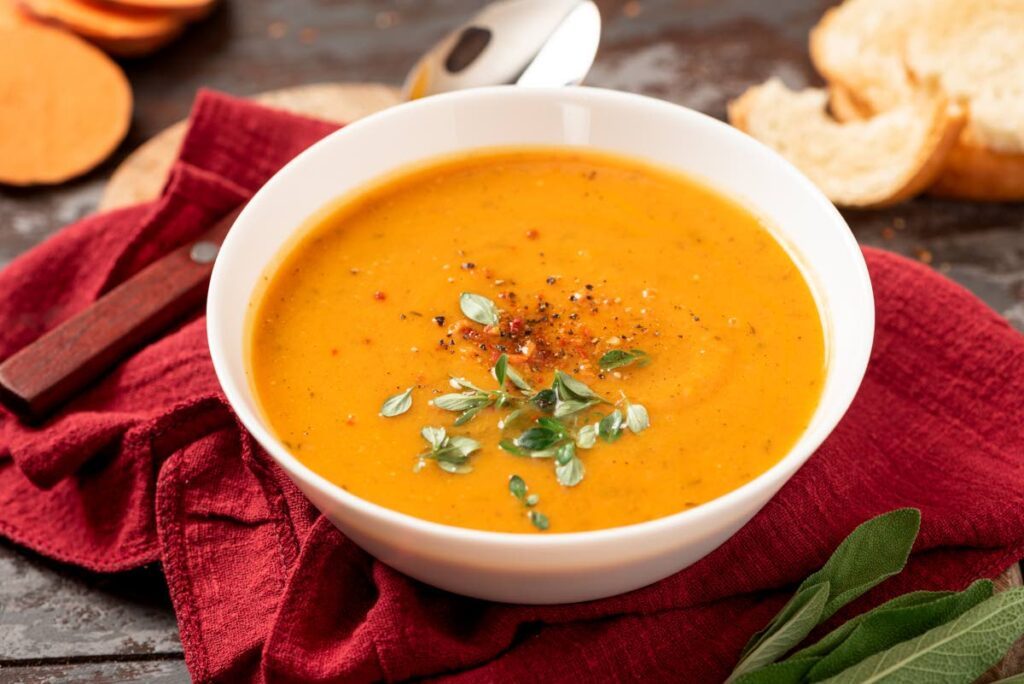 Carrot soup. - 
