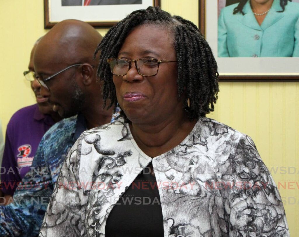 Beverly Ramsey-Moore,
Pan Trinbago president - Photo by Angelo Marcelle