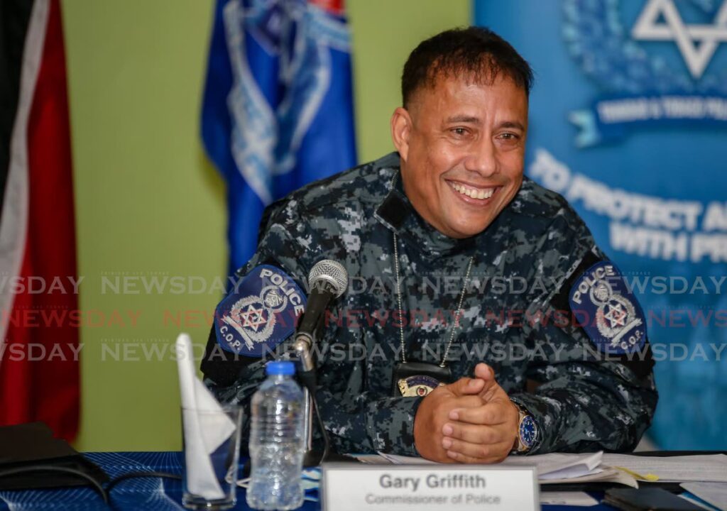 Former police commissioner Gary Griffith  -  