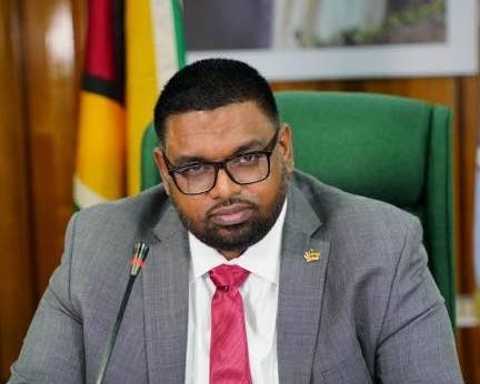 Guyana President Dr Irfaan Mohammed Ali - 