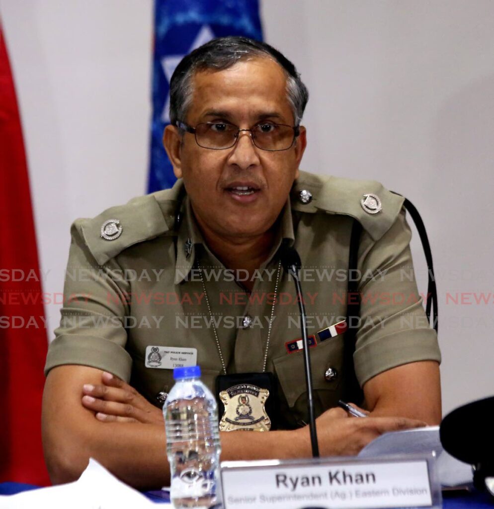 Head of the Eastern Division Snr Supt Ryan Khan. - 