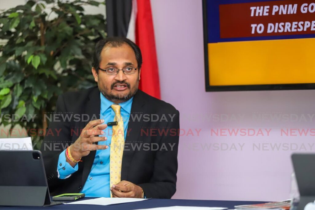 MP for Chaguanas West Dinesh Rambally - File photo