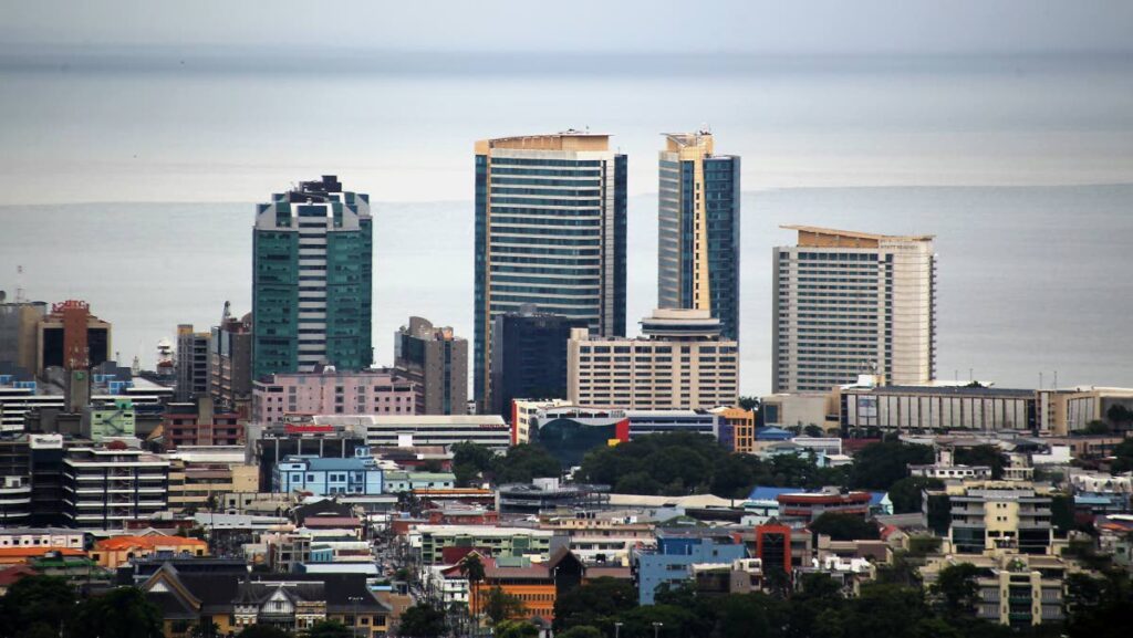 A view of of Port of Spain. The adoption of well-being materiality policies can be pivotal to the Caribbean. - FILE PHOTO/ROGER JACOB