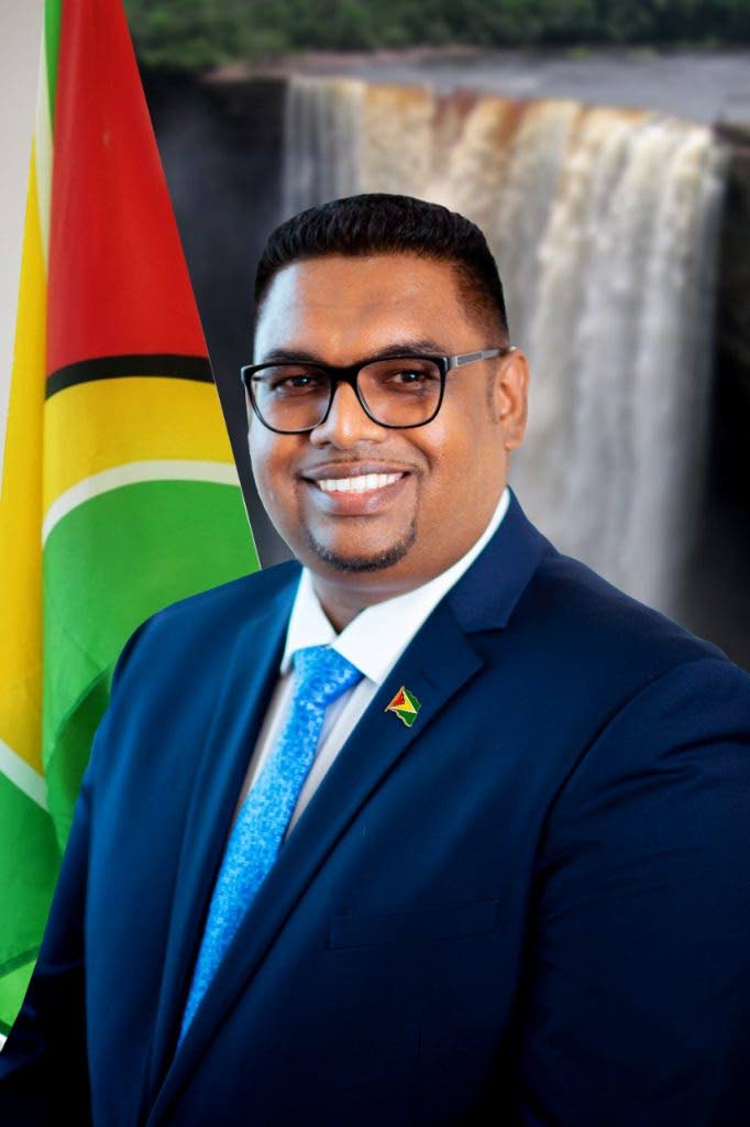 Guyana President Irfaan Ali. - 